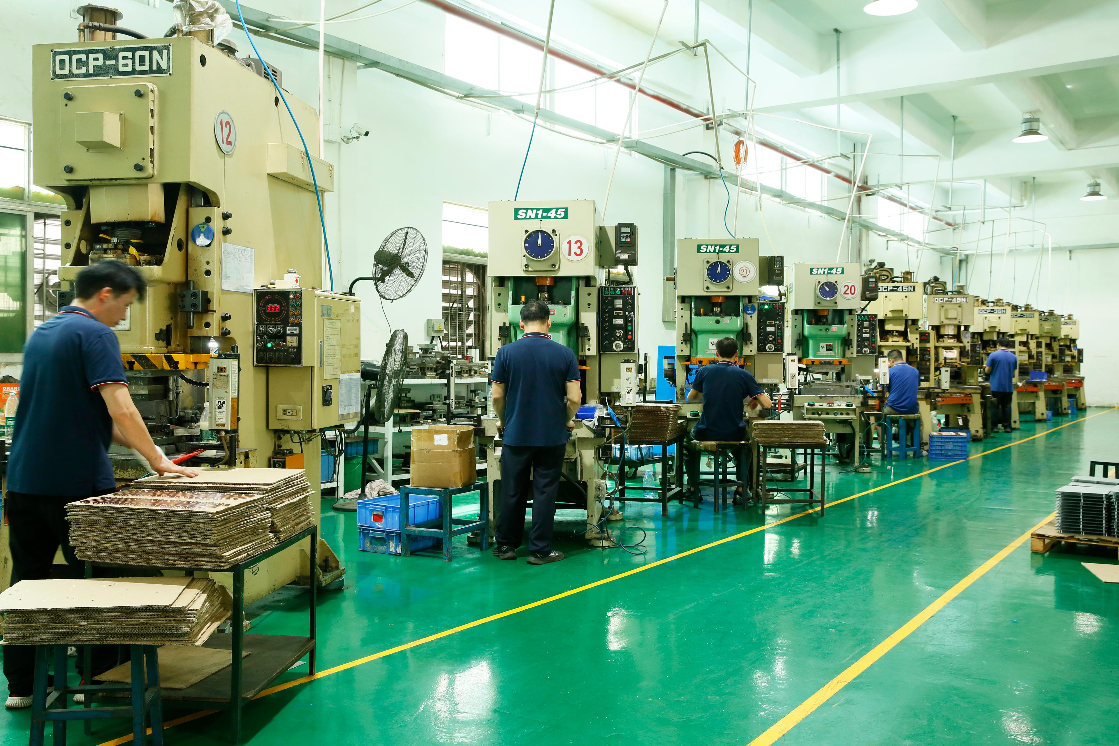 Sheet metal production workshop
