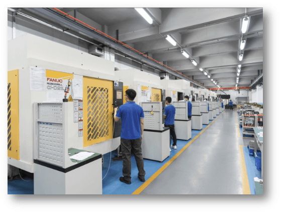 5-axis CNC machining center